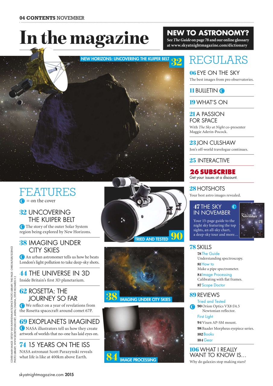 BBC Sky at Night Magazine Preview Pages