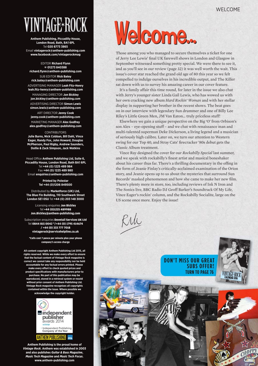 Vintage Rock Preview Pages