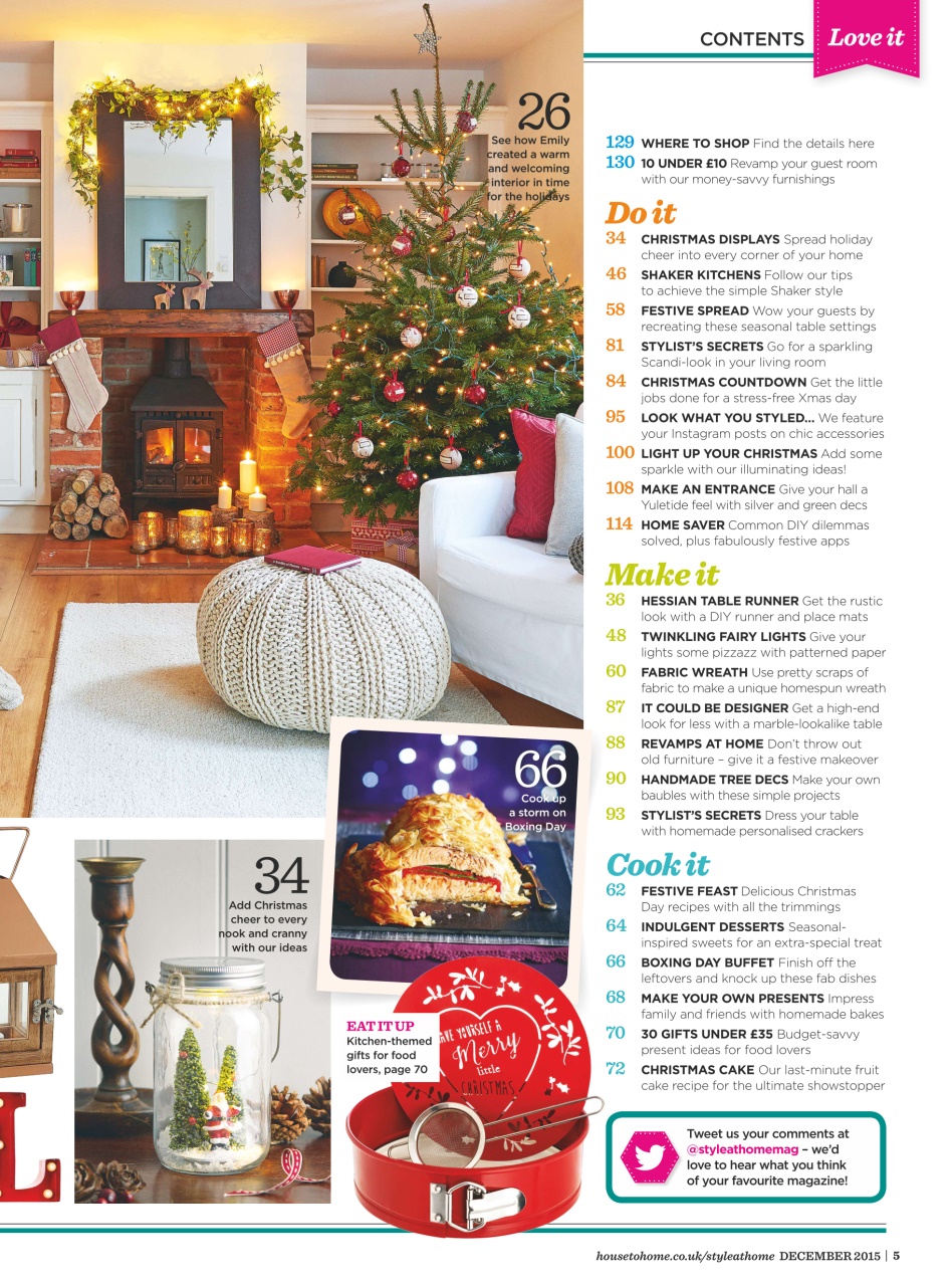 Style at Home Preview Pages