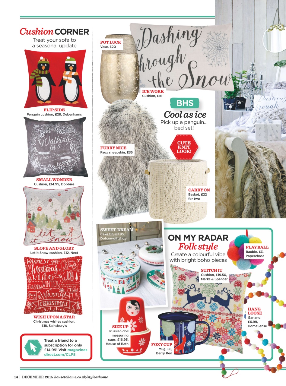 Style at Home Preview Pages