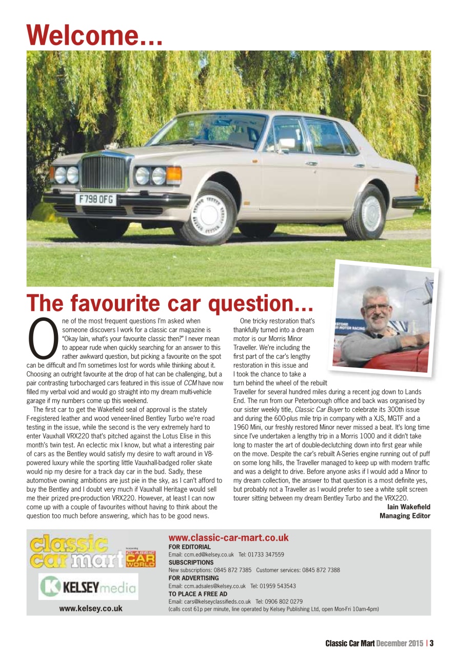 Classic Car Mart Preview Pages