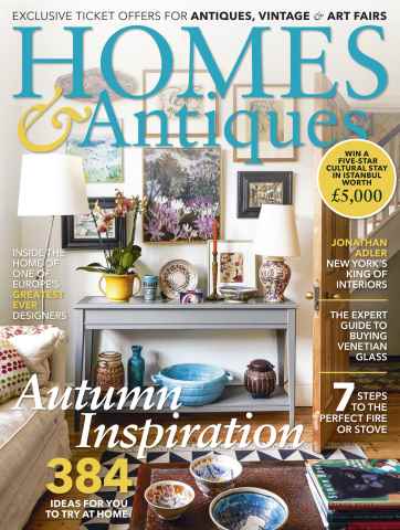 Homes & Antiques Magazine issue November 2015