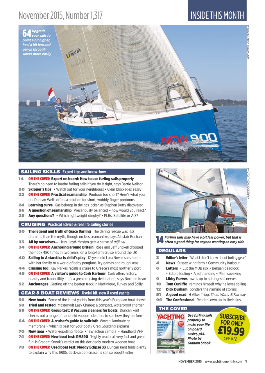 Yachting Monthly Preview Pages