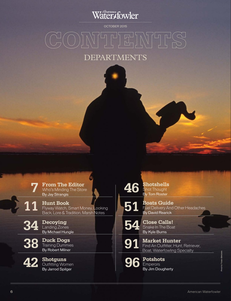 American Waterfowler Preview Pages