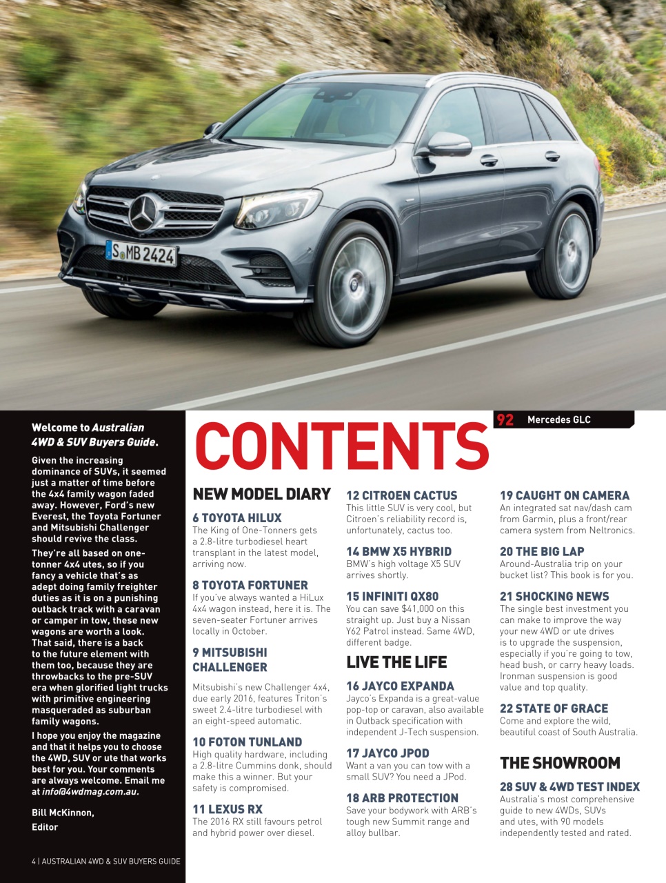 Australian 4WD and SUV Buyers Guide Preview Pages