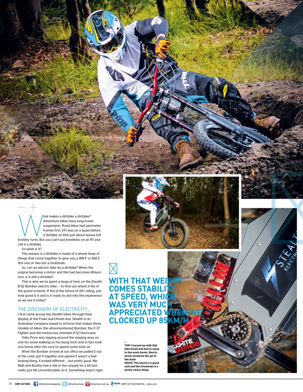 Dirt Action Preview Pages
