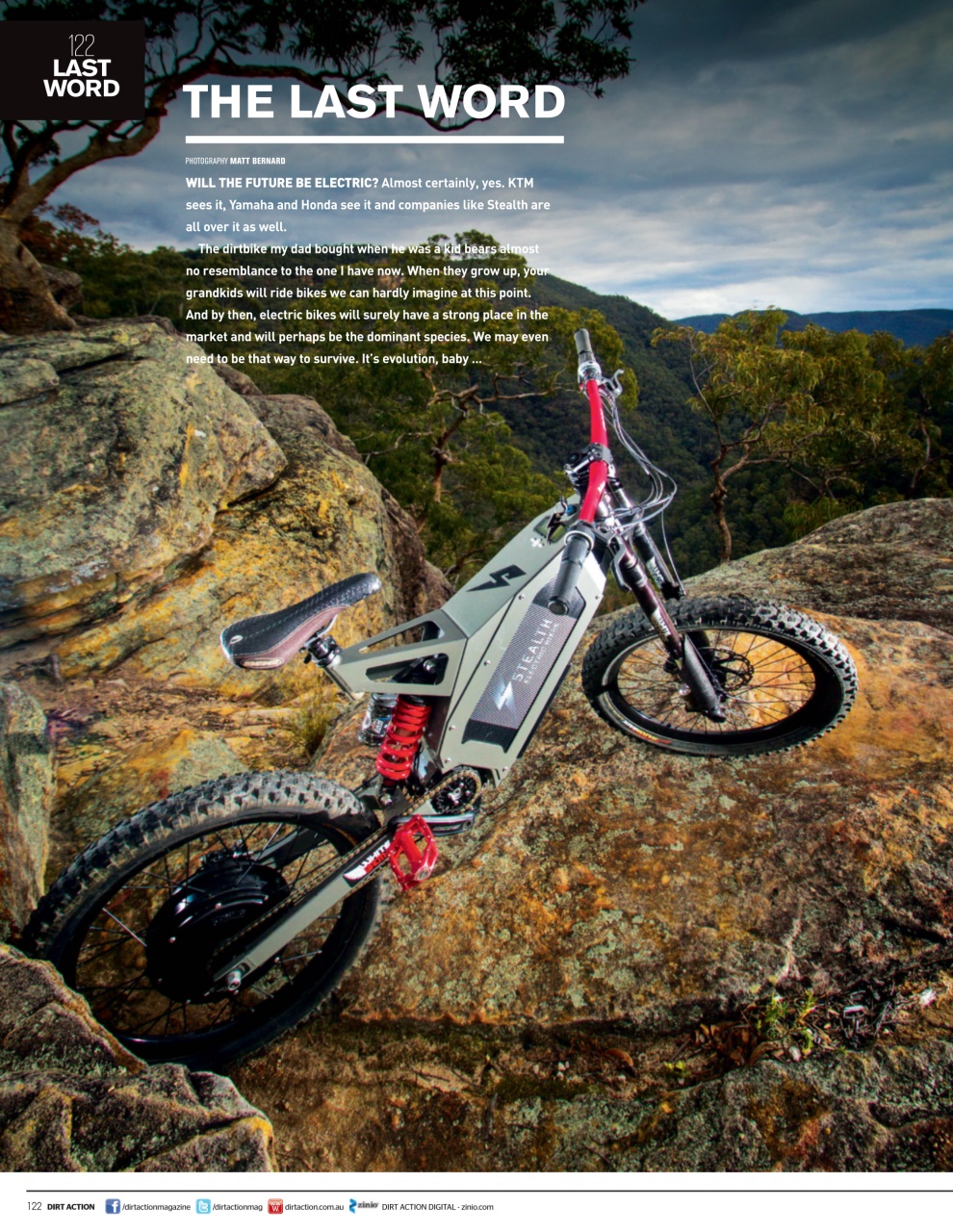 Dirt Action Preview Pages