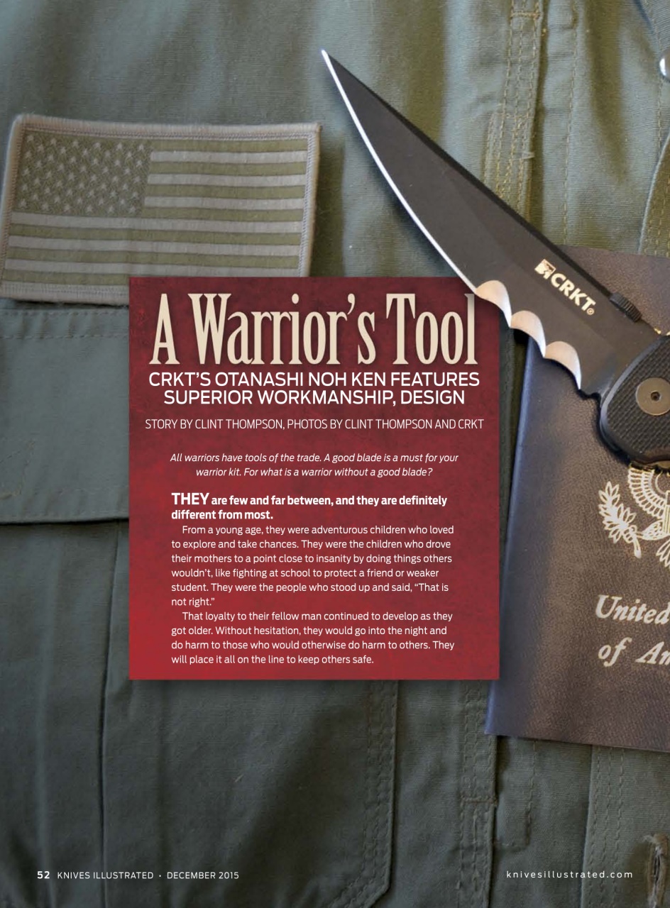 Knives Illustrated Preview Pages