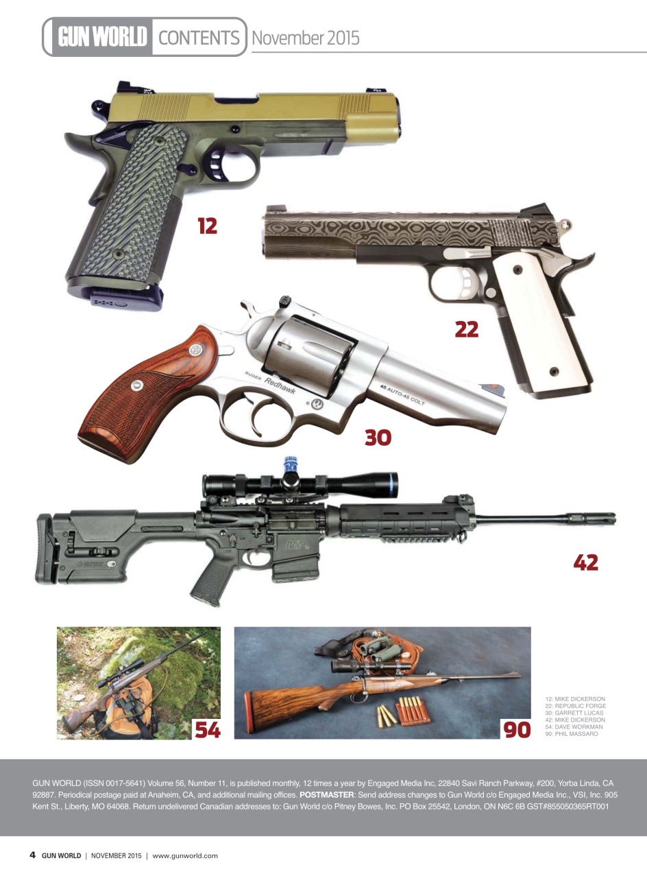 Gun World Preview Pages