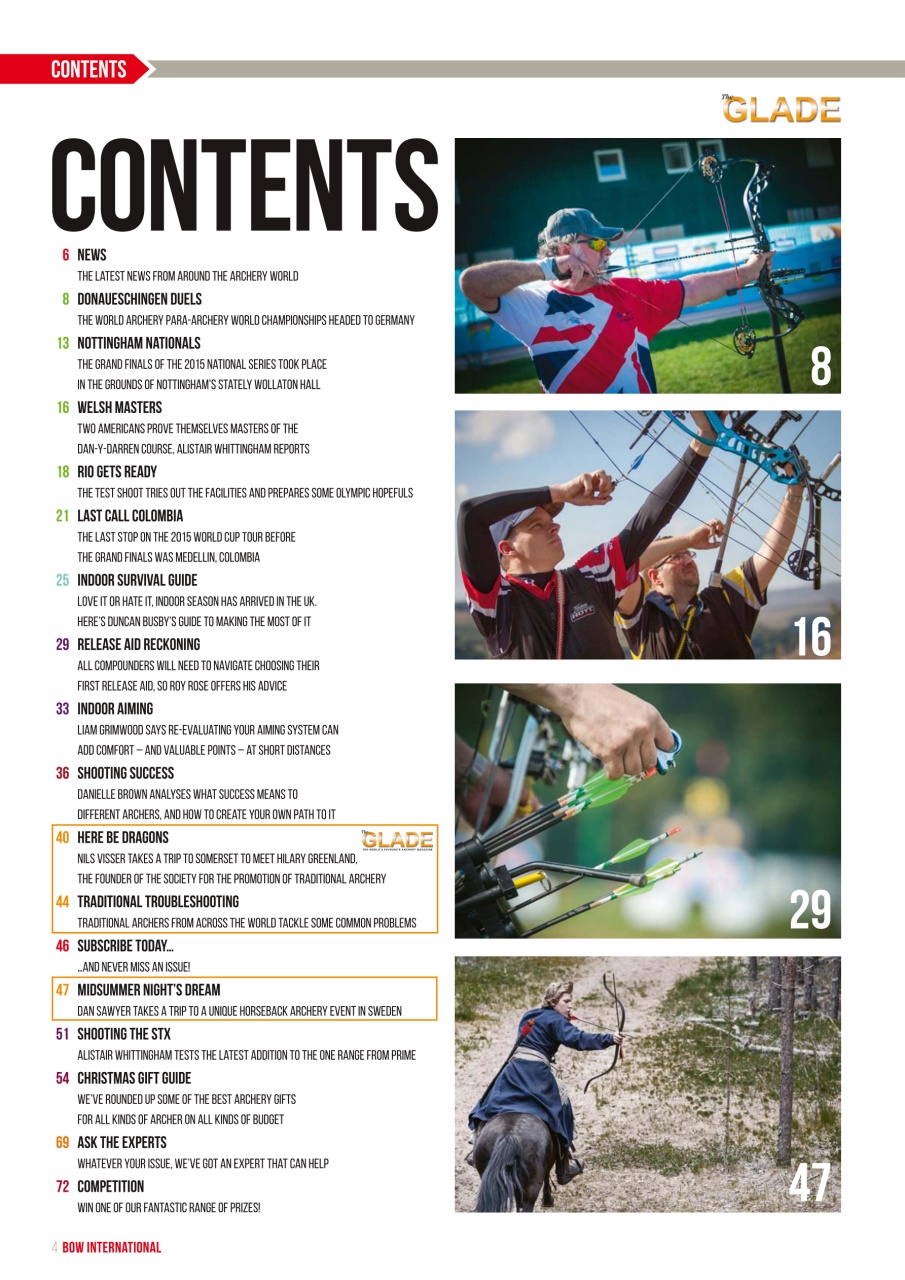 Bow International Preview Pages