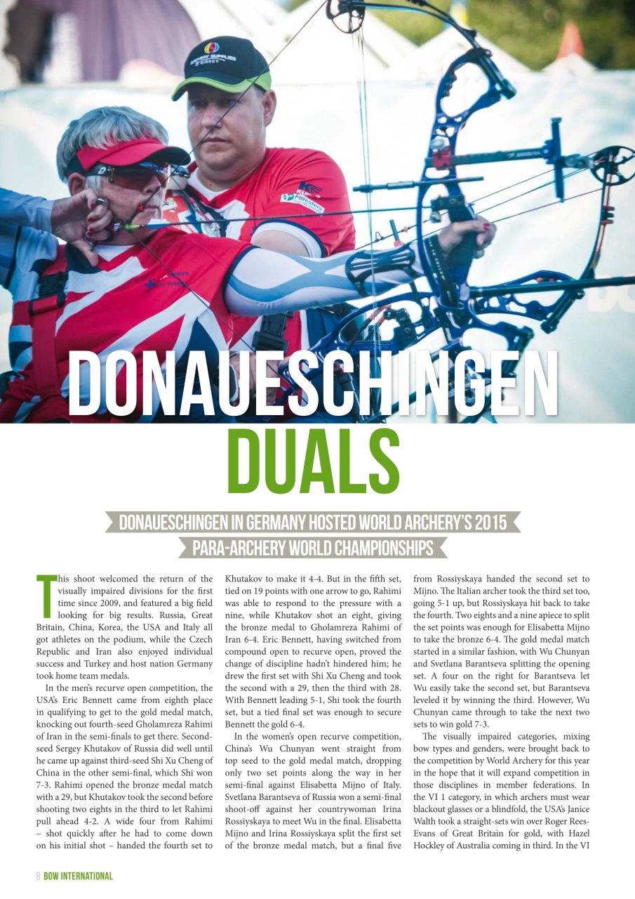 Bow International Preview Pages