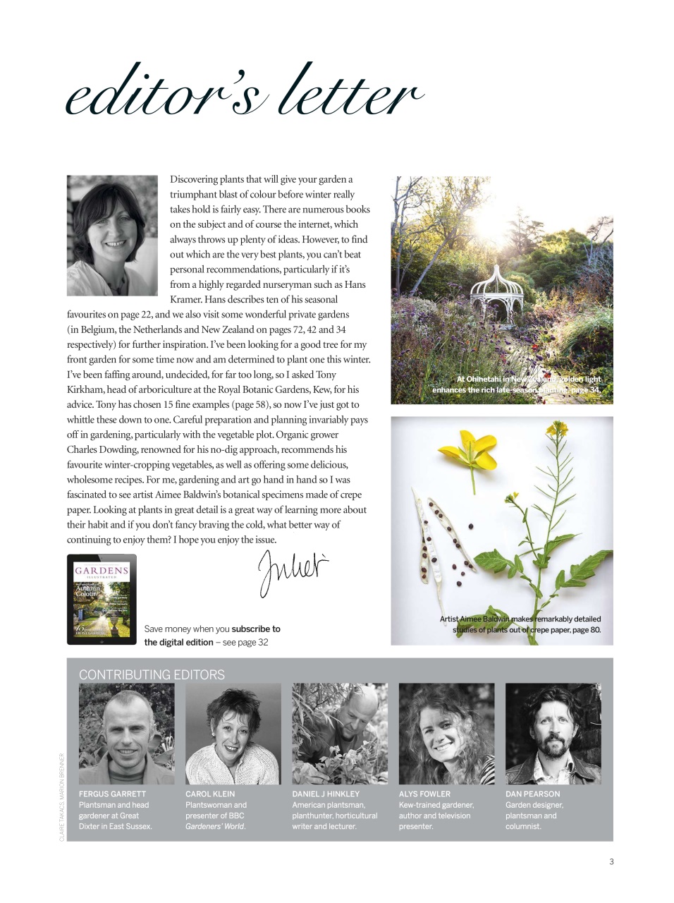 Gardens Illustrated Preview Pages