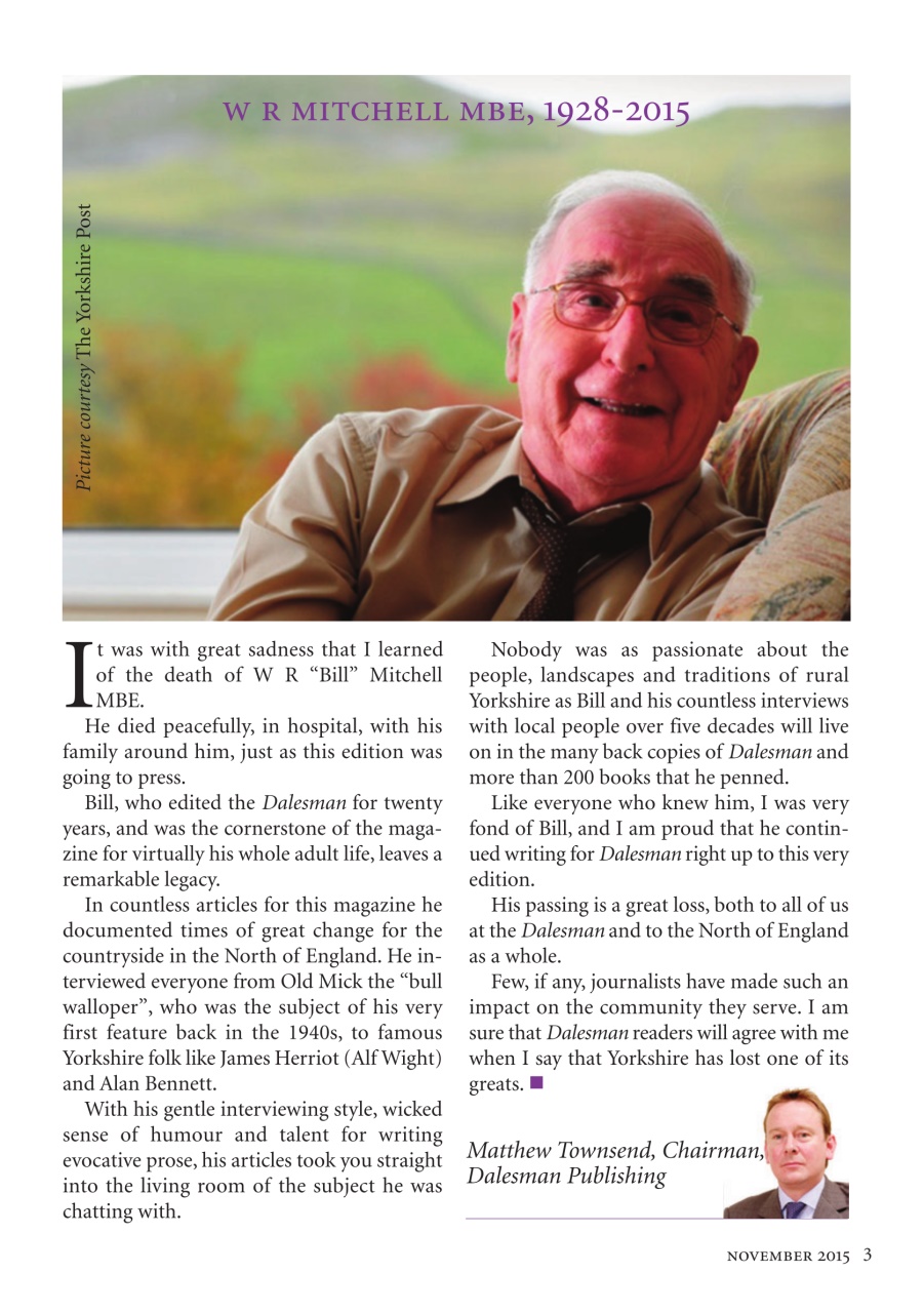 The Yorkshire Dalesman Preview Pages