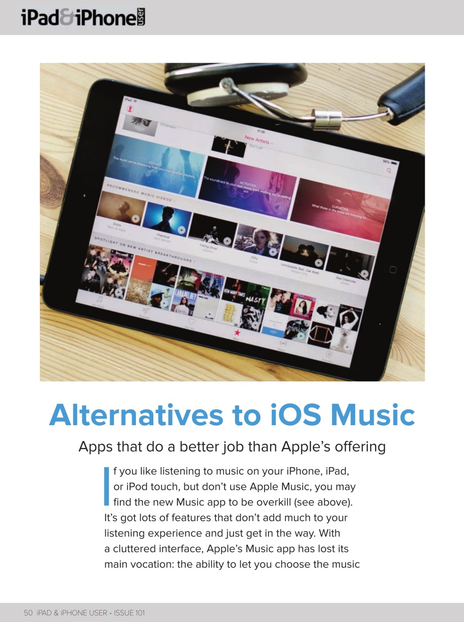 iPad and iPhone User Preview Pages