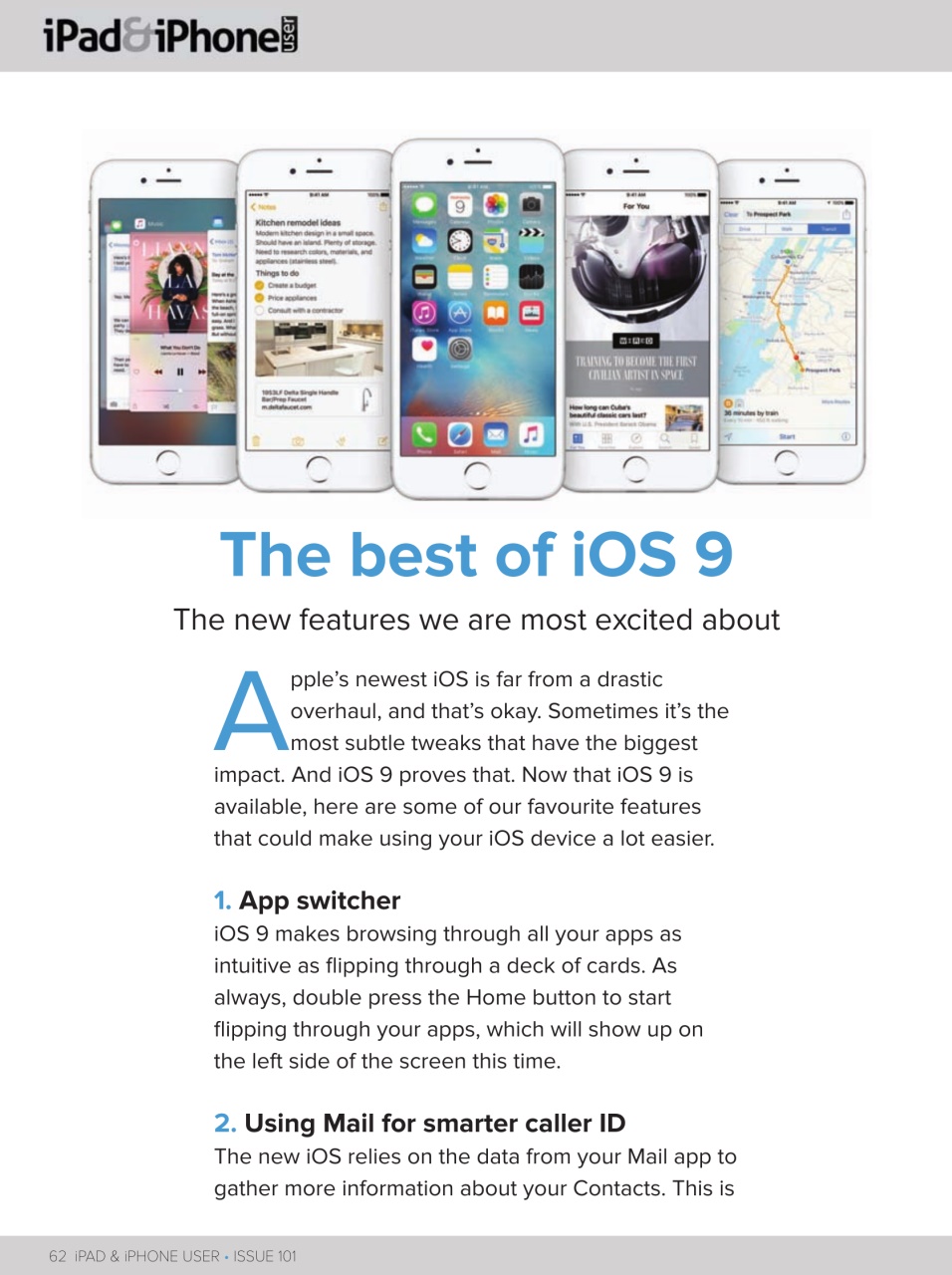 iPad and iPhone User Preview Pages
