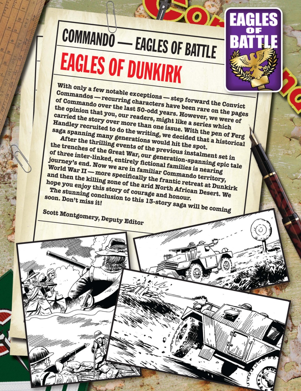 Commando Preview Pages