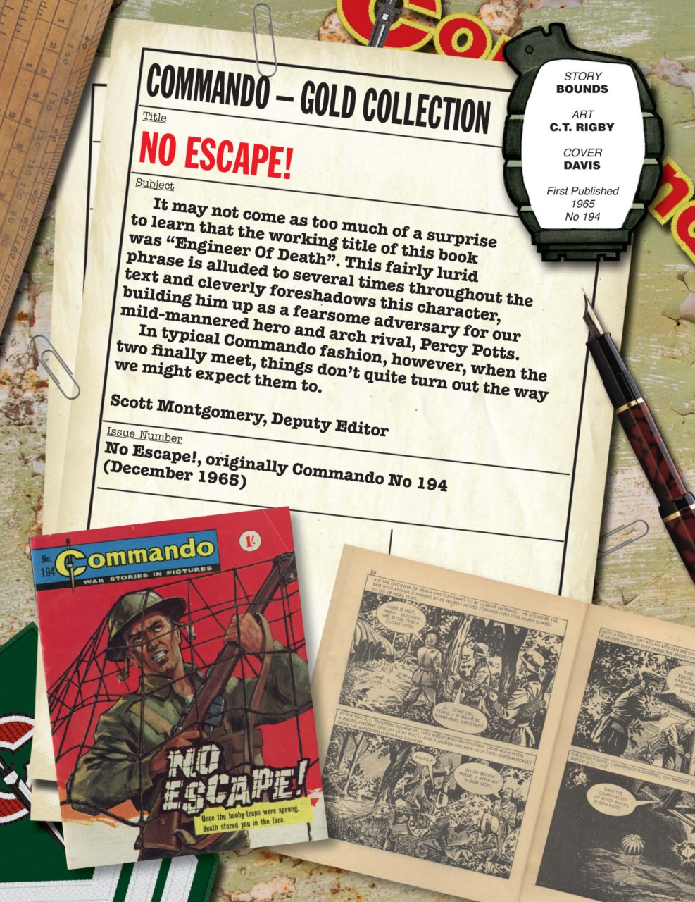 Commando Preview Pages