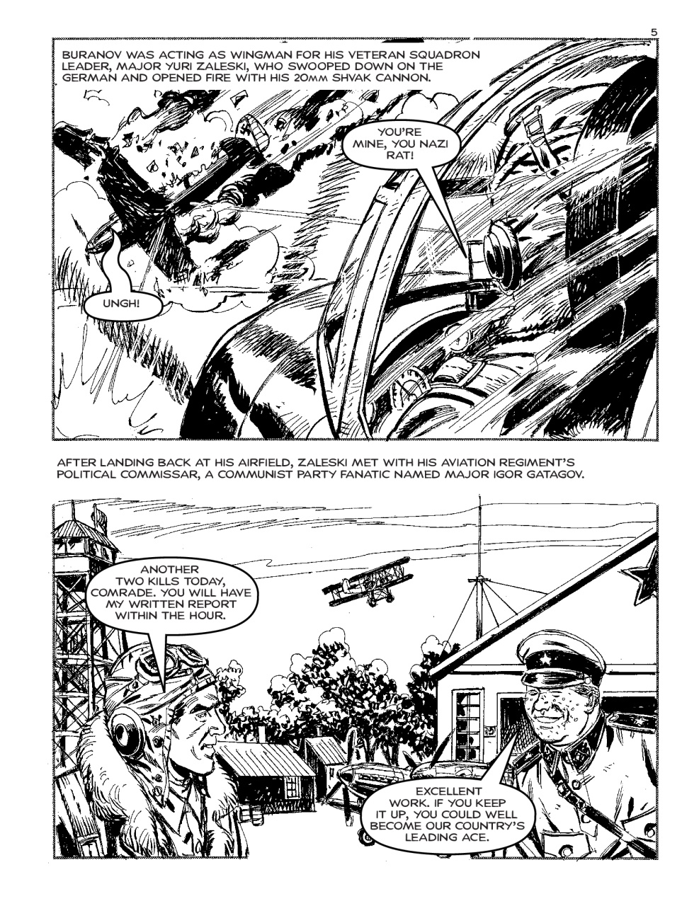 Commando Preview Pages