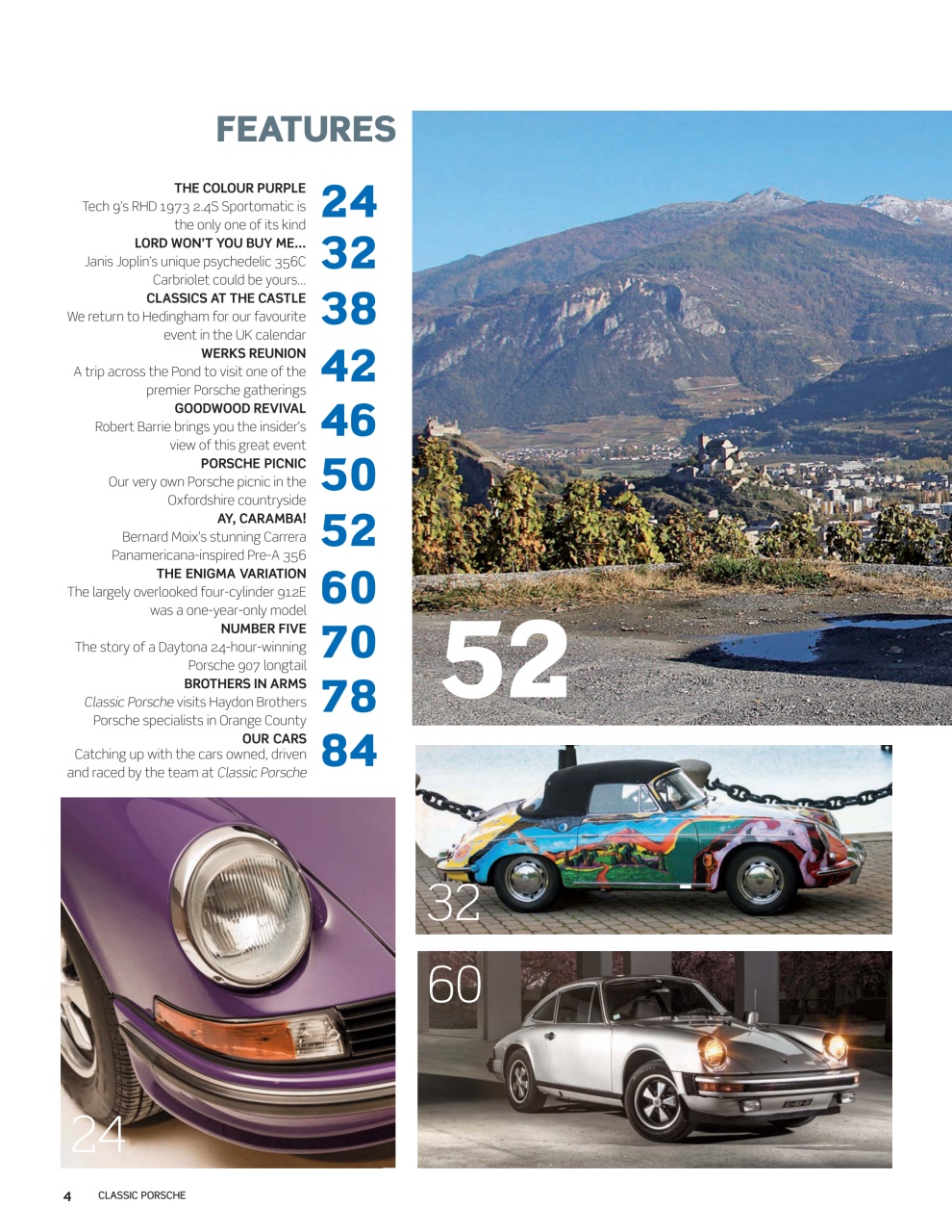 Classic Porsche Preview Pages