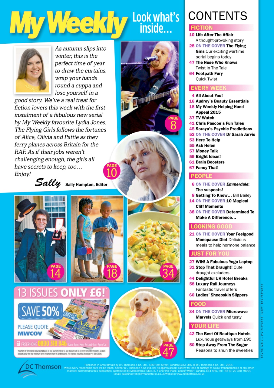 My Weekly Preview Pages