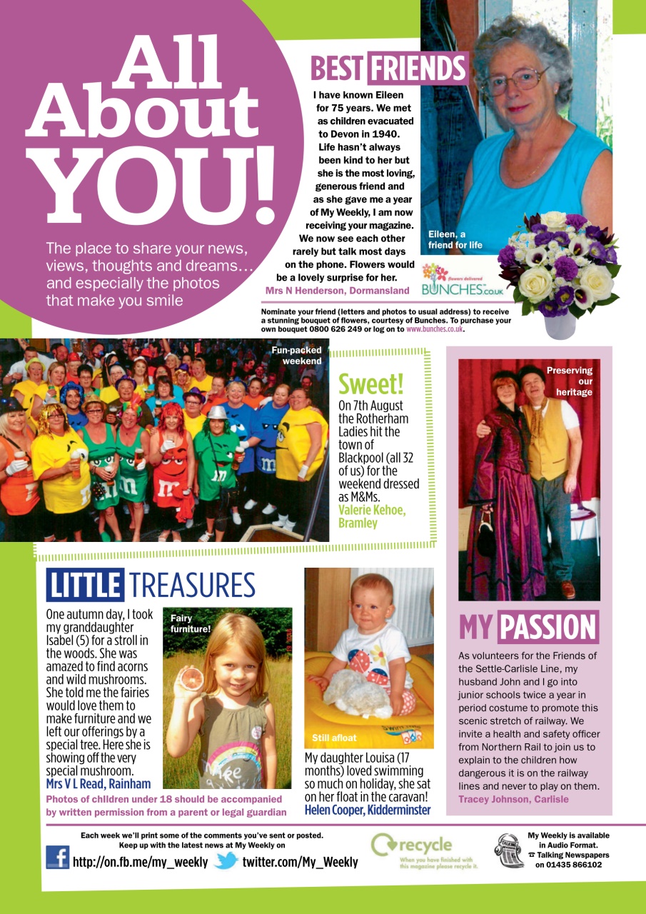 My Weekly Preview Pages