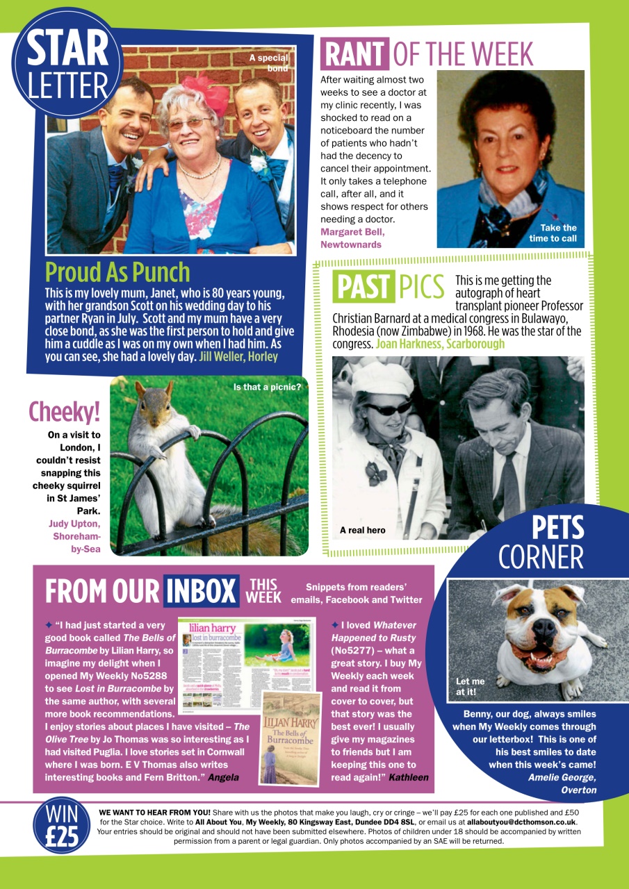 My Weekly Preview Pages