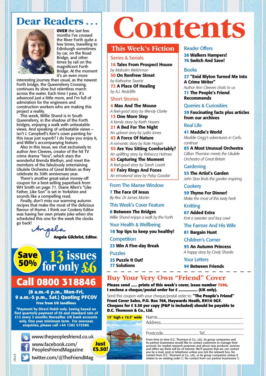 The People’s Friend Preview Pages