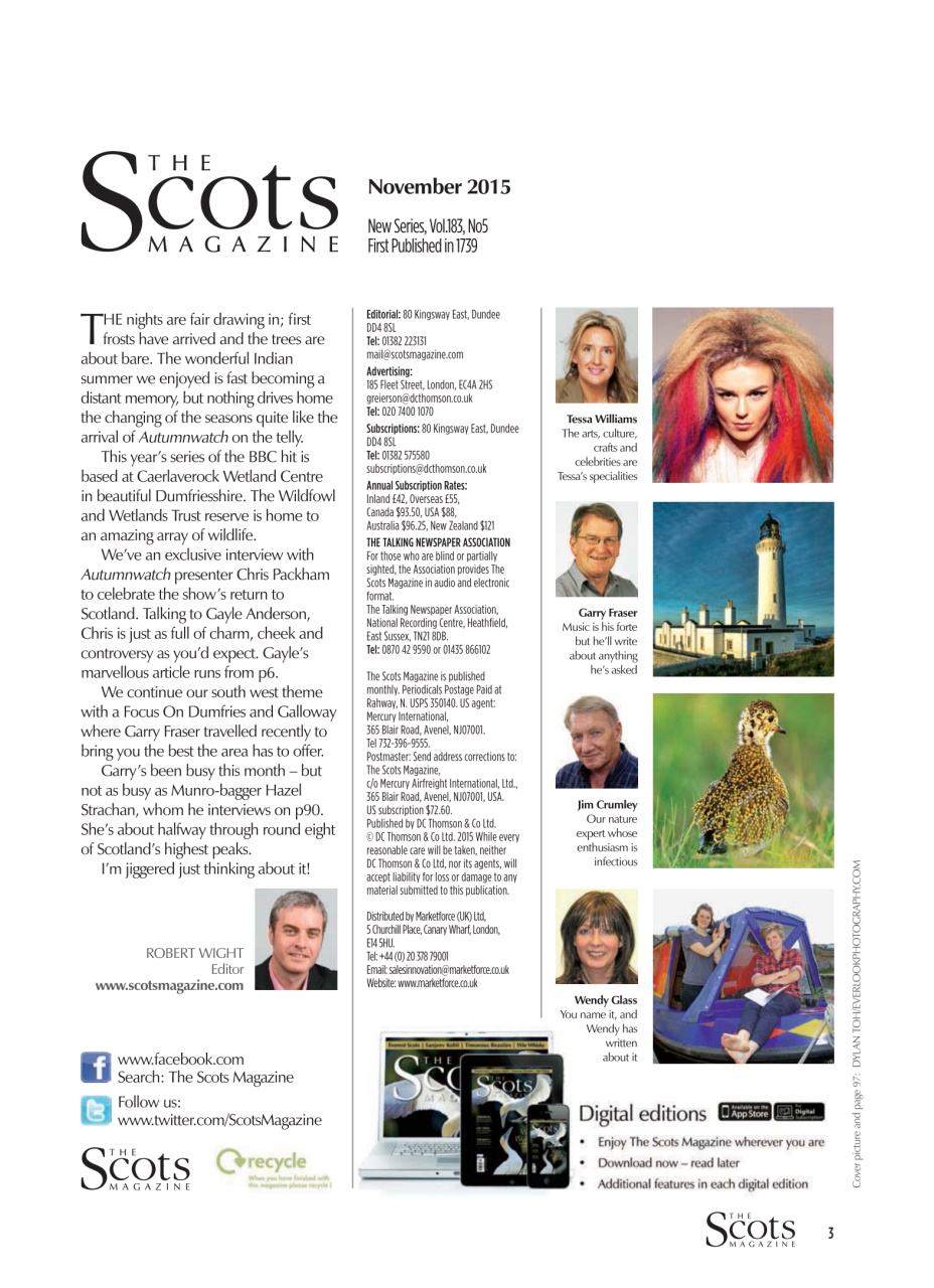 The Scots Magazine Preview Pages