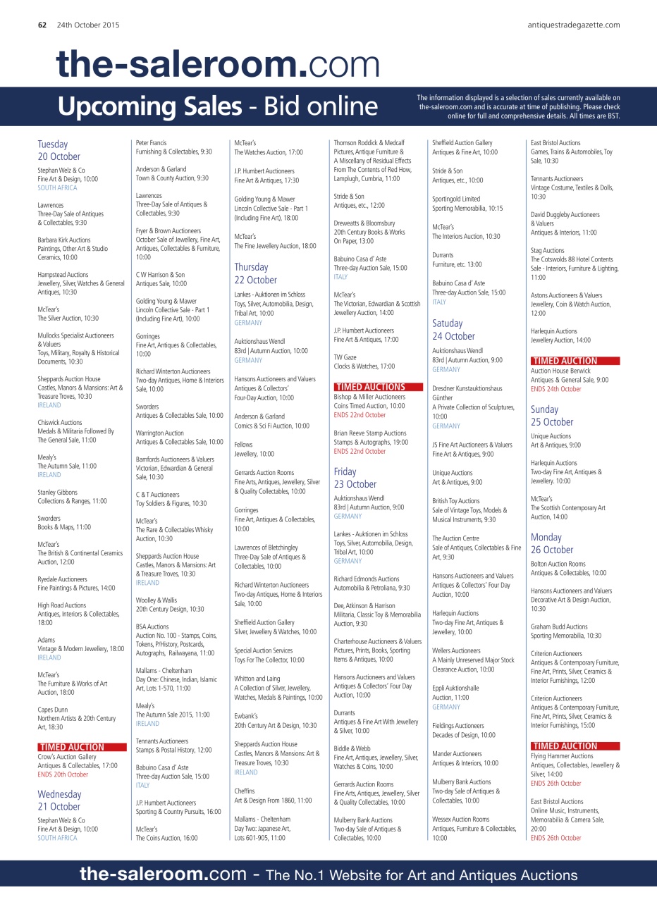 Antiques Trade Gazette Preview Pages