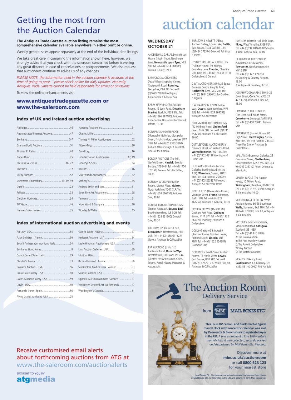 Antiques Trade Gazette Preview Pages