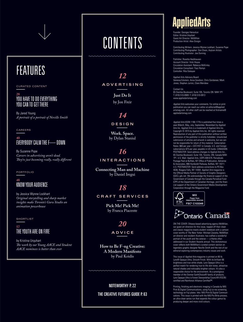 Applied Arts Preview Pages