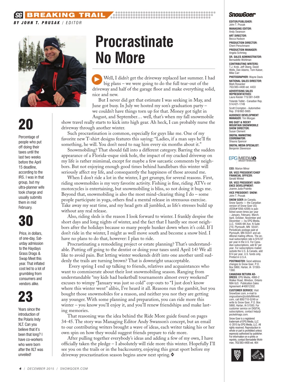 SnowGoer Preview Pages