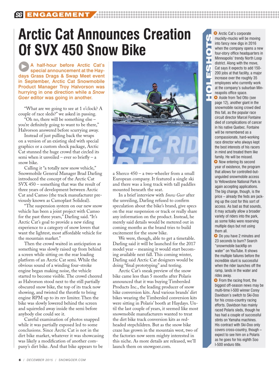 SnowGoer Preview Pages