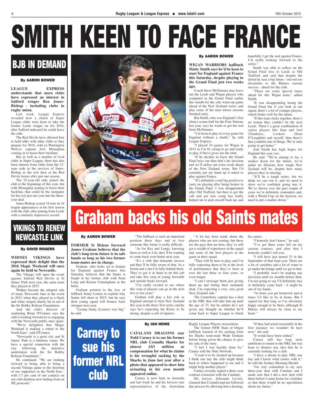 League Express Preview Pages