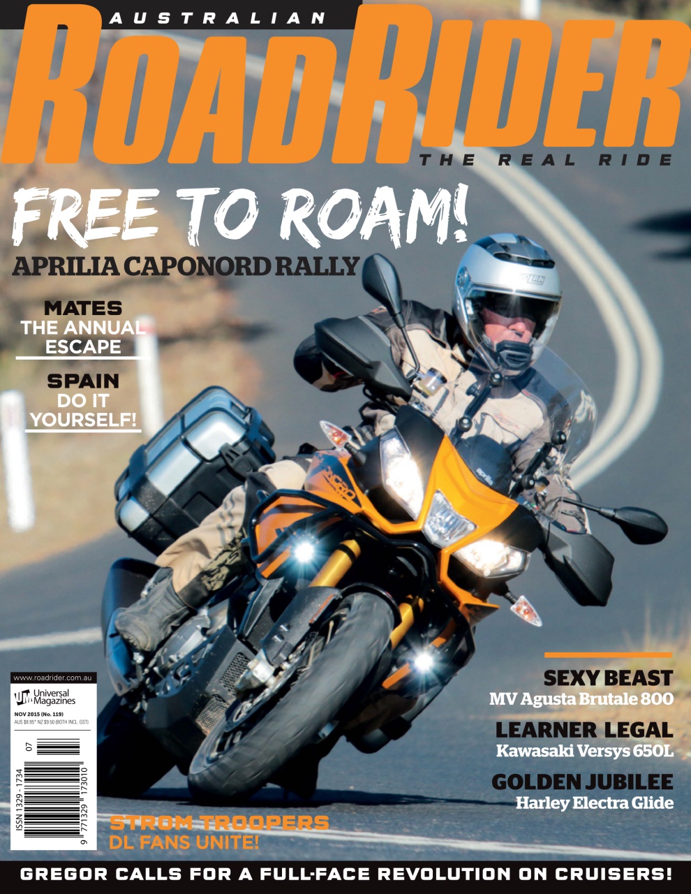 Australian Road Rider Preview Pages