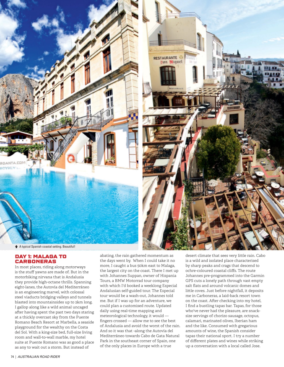 Australian Road Rider Preview Pages