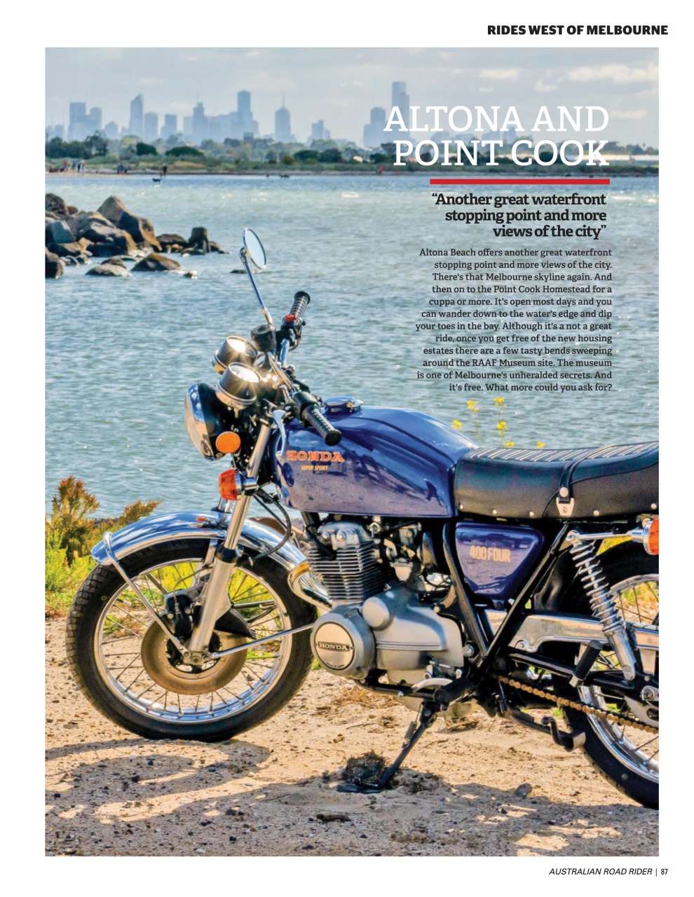 Australian Road Rider Preview Pages