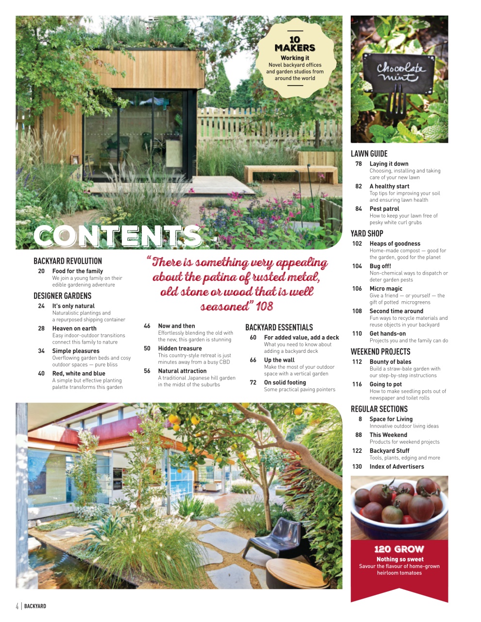 Backyard & Outdoor Living Preview Pages