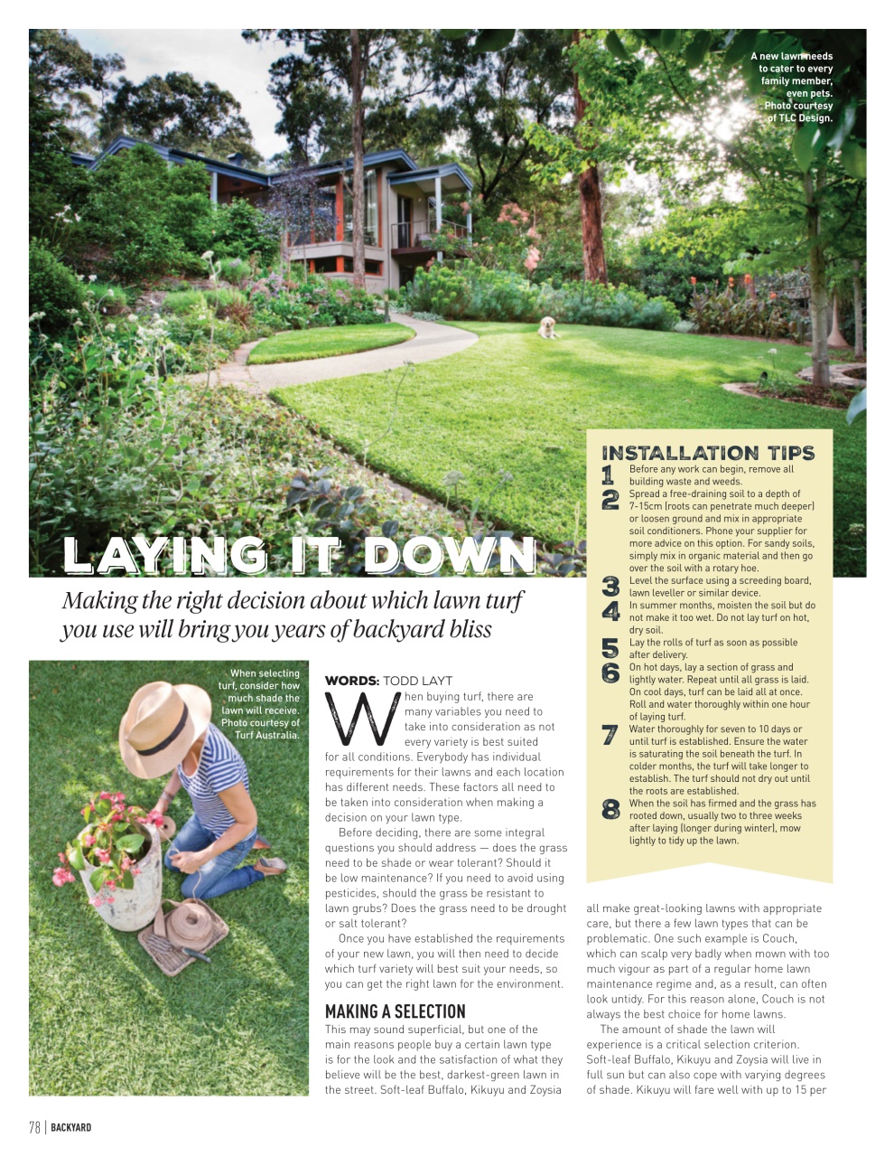 Backyard & Outdoor Living Preview Pages