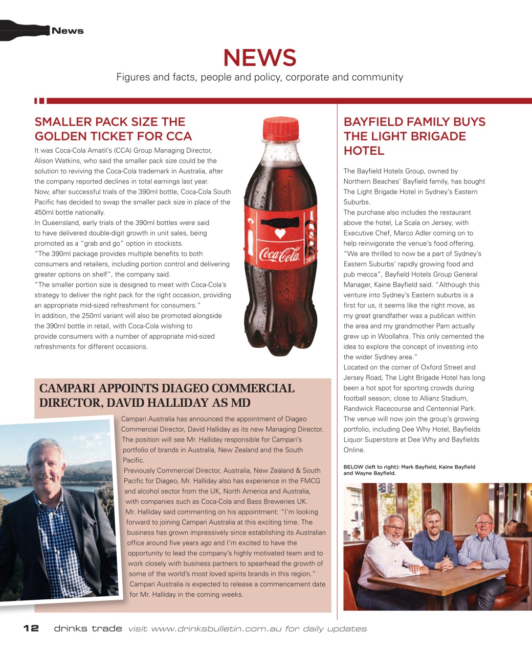 Drinks Trade Preview Pages