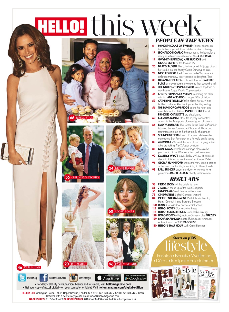 Hello! Magazine Preview Pages