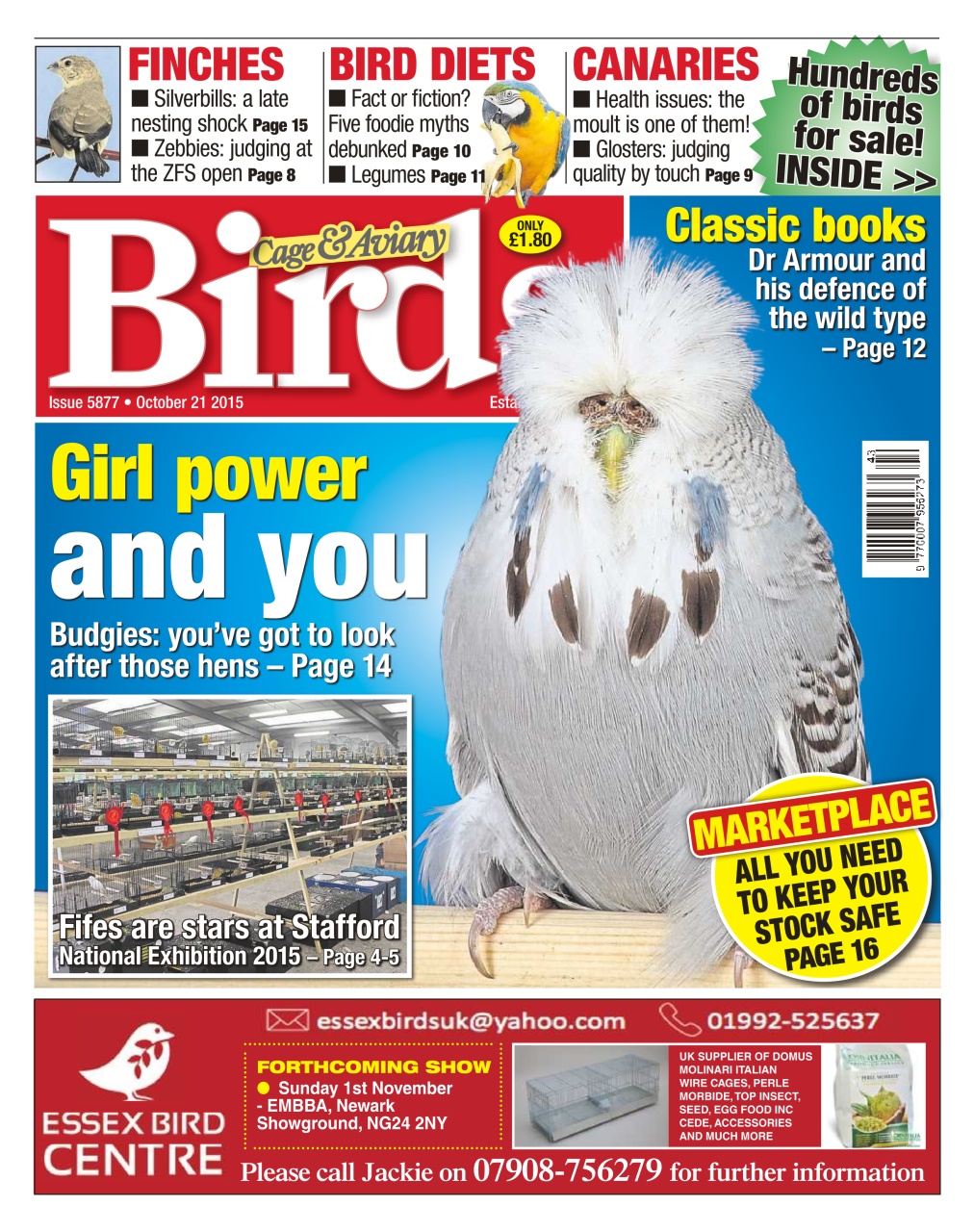Cage & Aviary Birds Preview Pages
