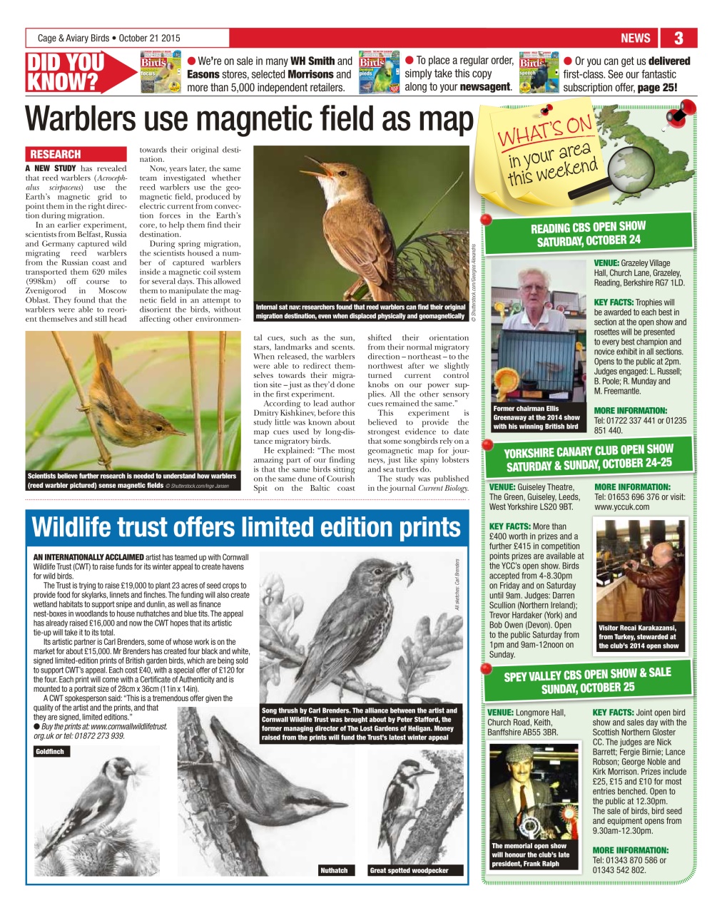 Cage & Aviary Birds Preview Pages