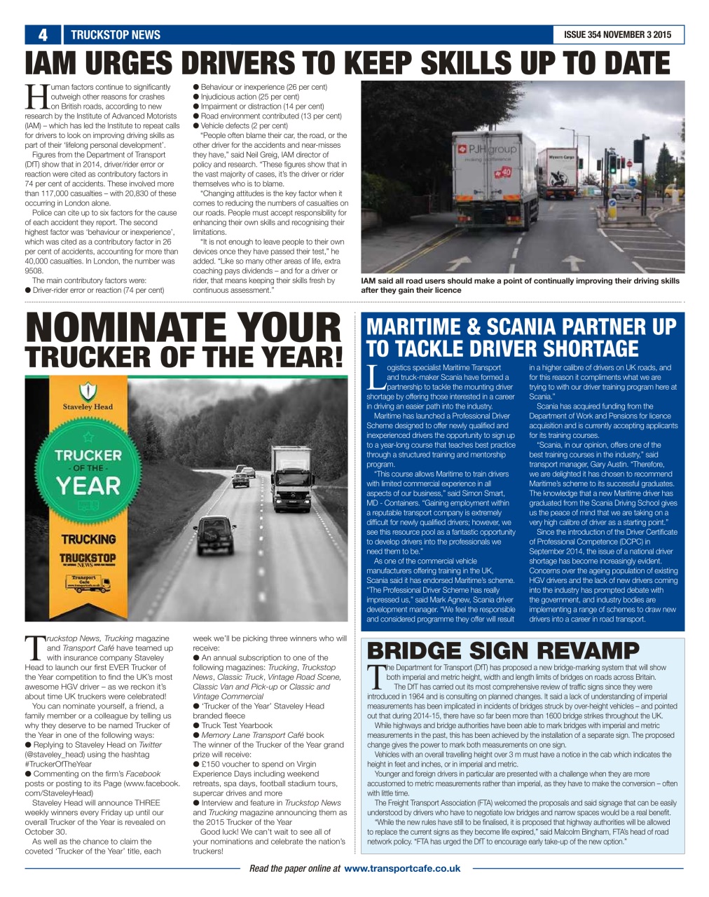 Truckstop News Preview Pages