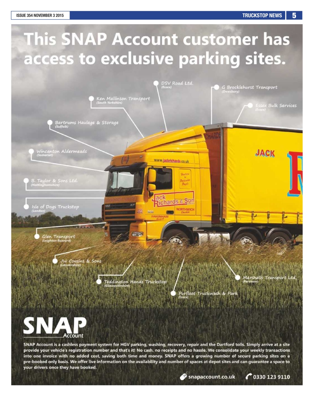 Truckstop News Preview Pages