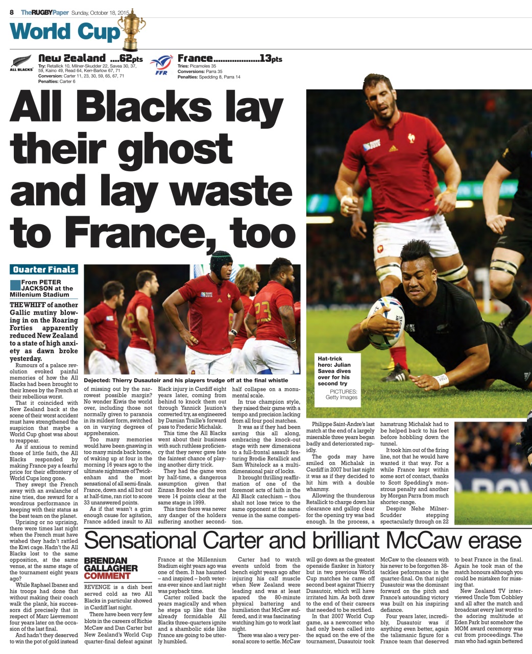 The Rugby Paper Preview Pages