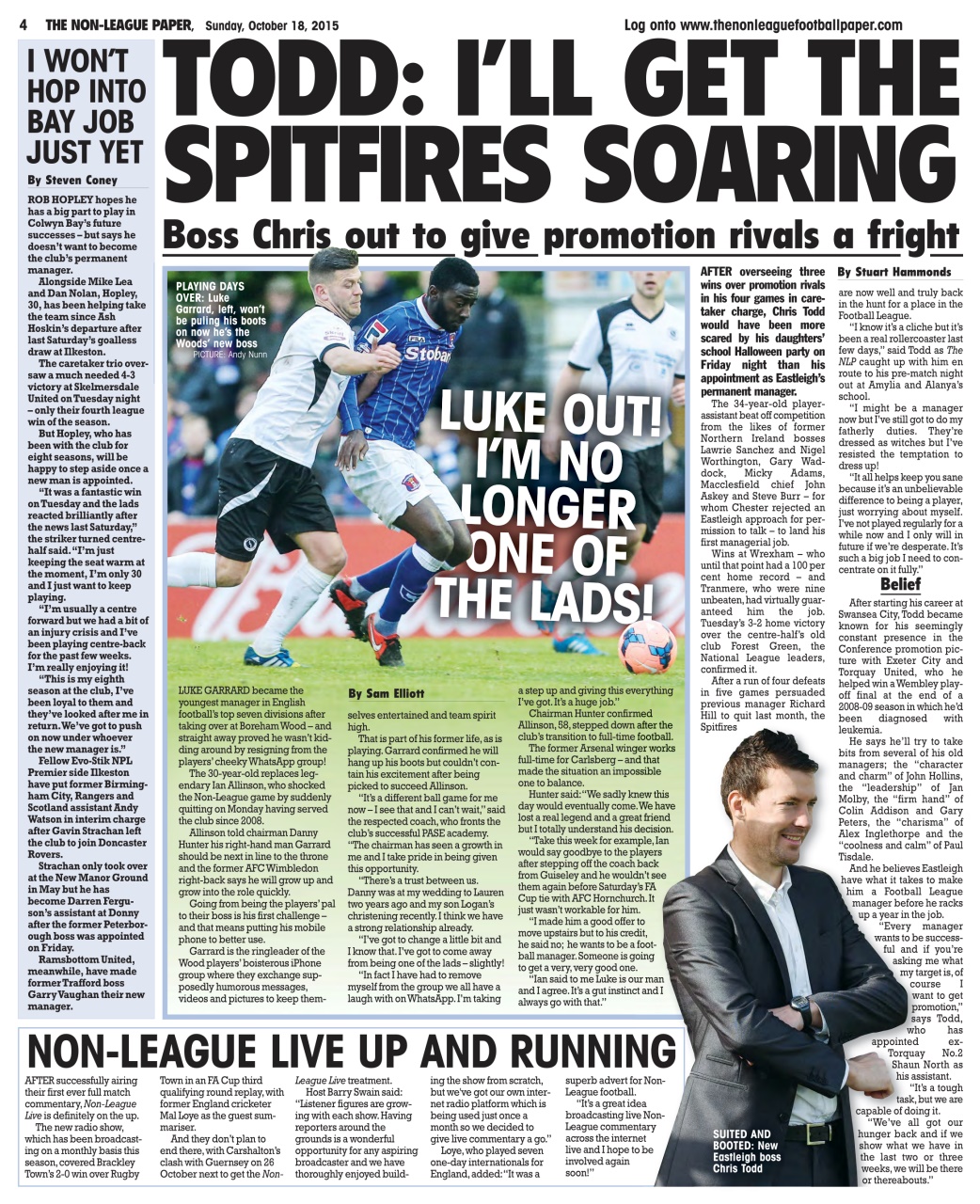 The Non-League Football Paper Preview Pages