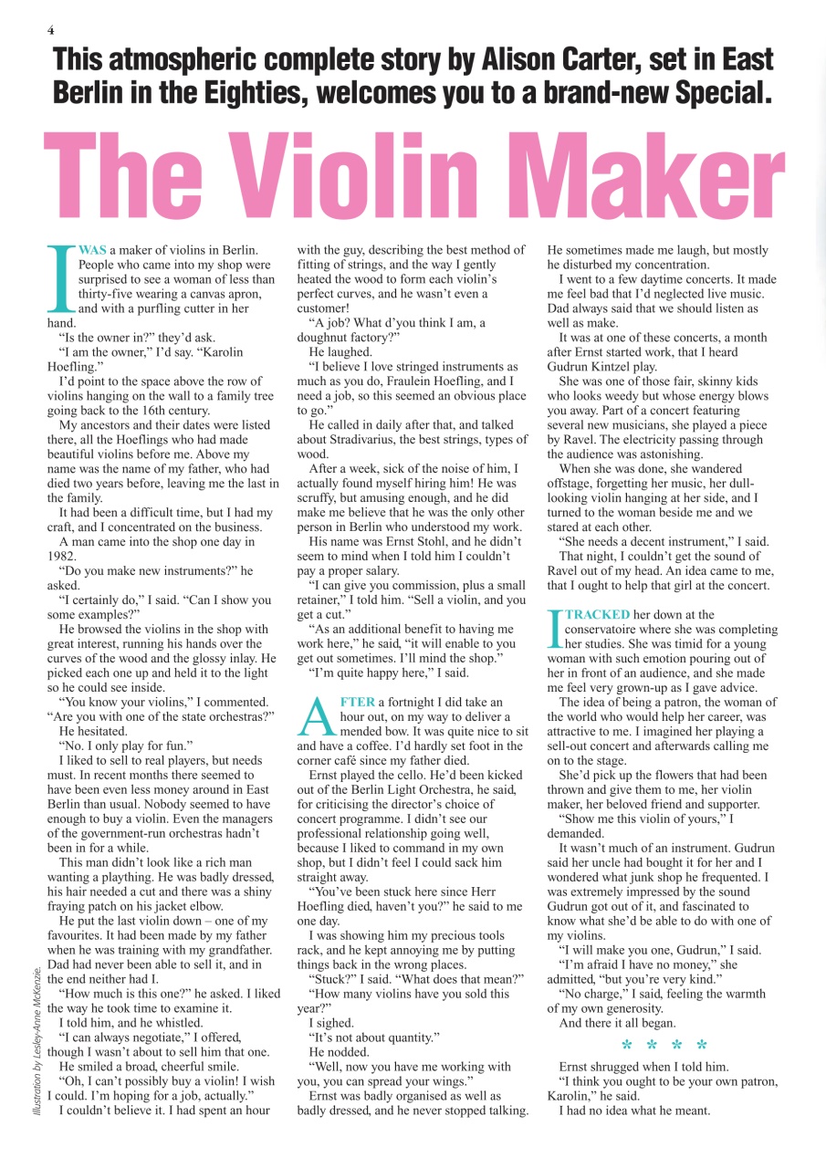 The People’s Friend Special Preview Pages