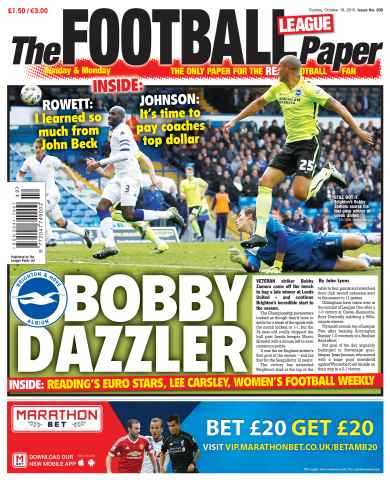 The Football League Paper issue 19th October 2015