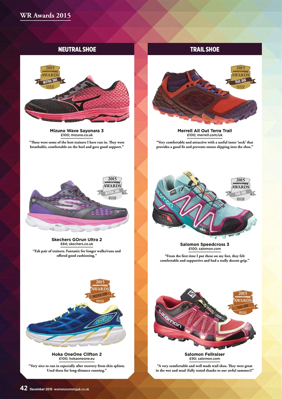 Women’s Running Preview Pages